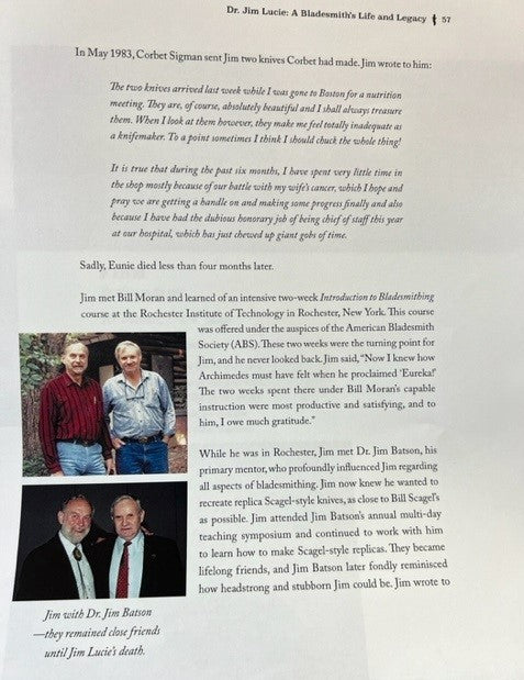 Dr. Jim Lucie: A Bladesmith's Life & Legacy